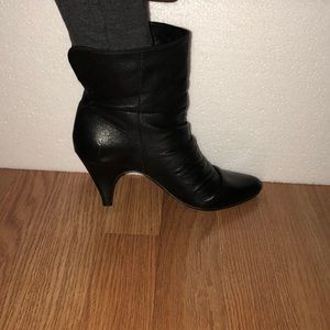 Steve Madden Black Ankle Booties